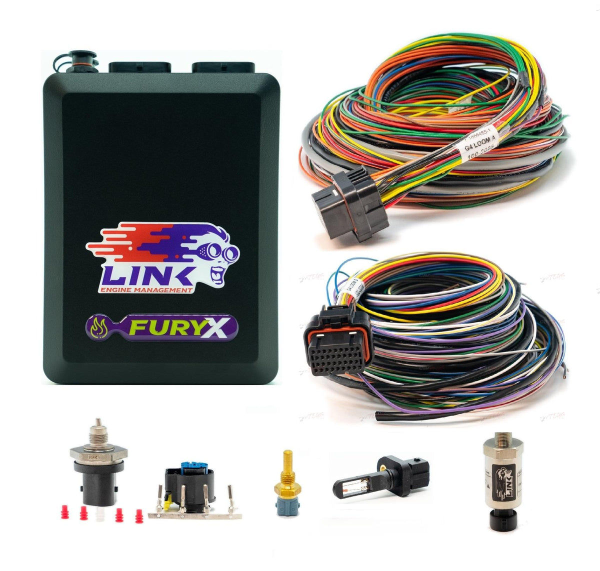 G4X FuryX Wire-In Bundle - ECU + Looms + Sensors-1